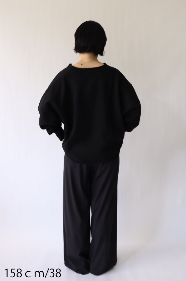 【ACUTA】 コットントリコットコクーンパンツ