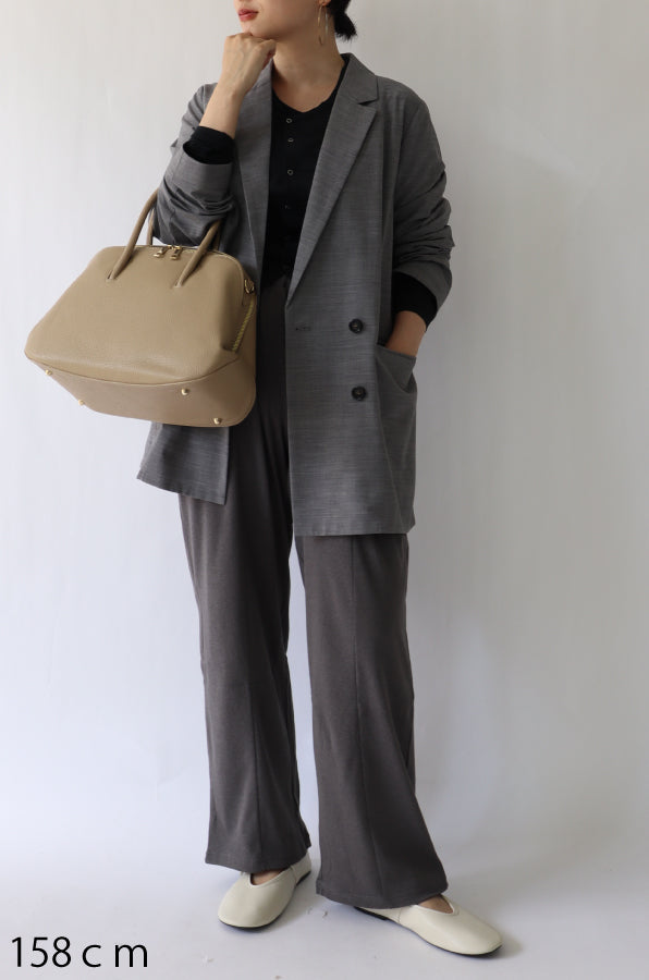 【ACUTA】 ウールミックスダブルジャケット