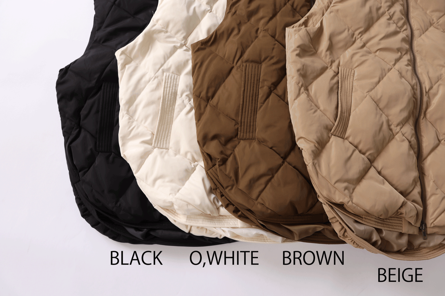 【ACUTA】ダイヤステッチダウンベスト