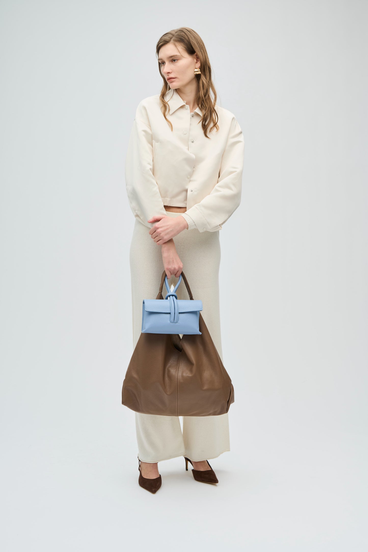 【MILLELA FIRENZE】トライアングルショルダーバッグ