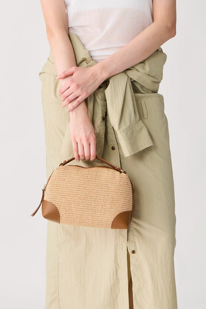 MILLELA FIRENZE ショルダーバッグ 2wayハンドバッグ ベージュ MILLELA FIRENZE ミレッラフィレンツェ ハンドバッグ 10200513