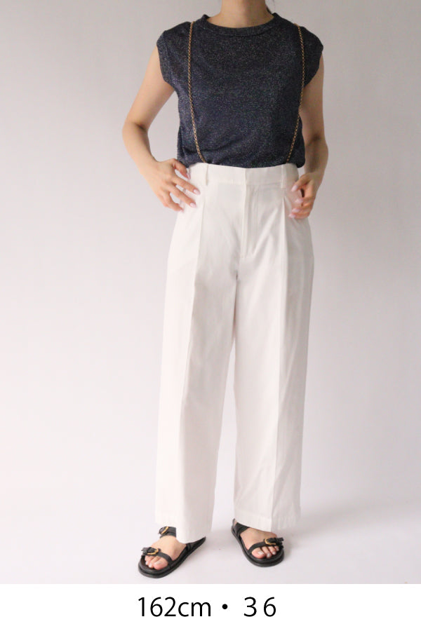 【ACUTA】チェーンサスペンダーワイドパンツ