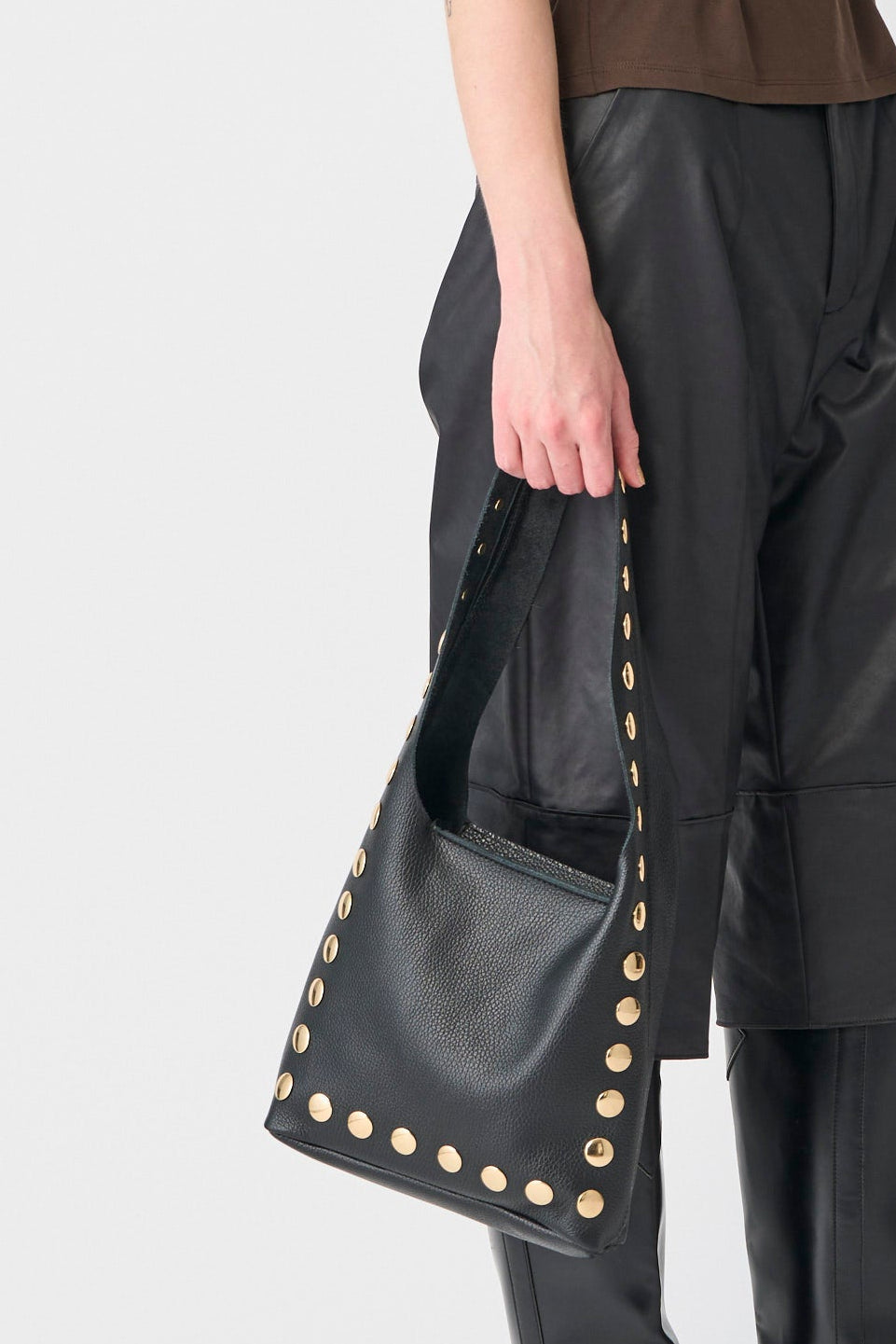 MILLELA FIRENZE ミレッラフィレンツェ スタッズショルダーバッグ