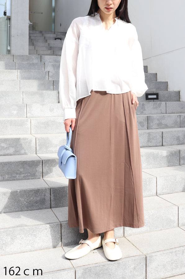 【ACUTA】ピンタックマーメイドスカート