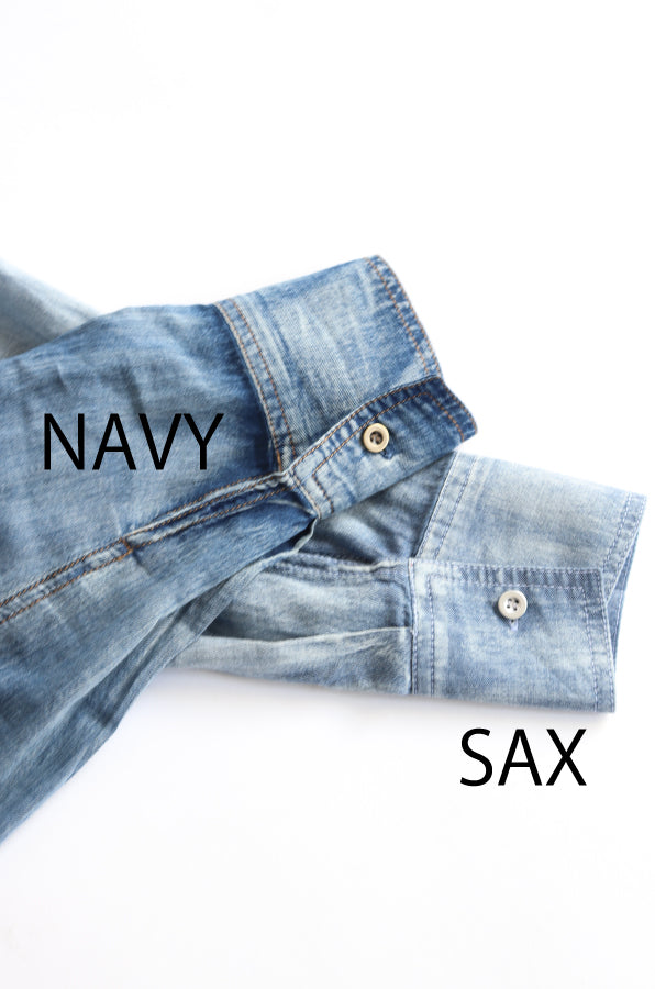 【ACUTA】 【PRE ORDER】シアーデニムGシャツ