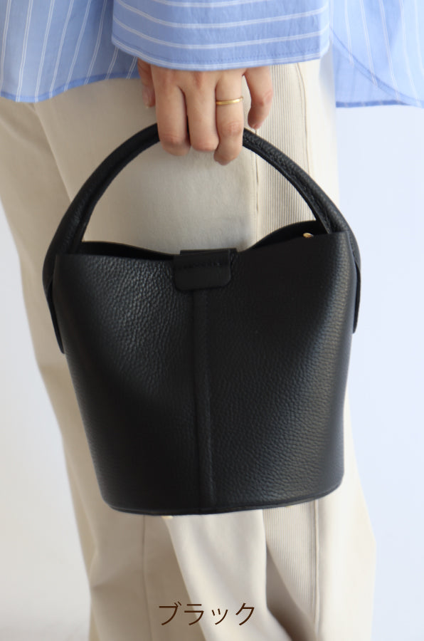 【MILLELA FIRENZE】ワンハンドルミニバケツバッグ