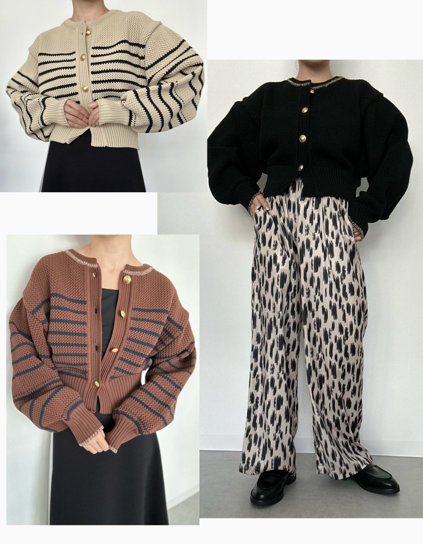 【ACUTA アクータ】スポンディッシュカーディガン