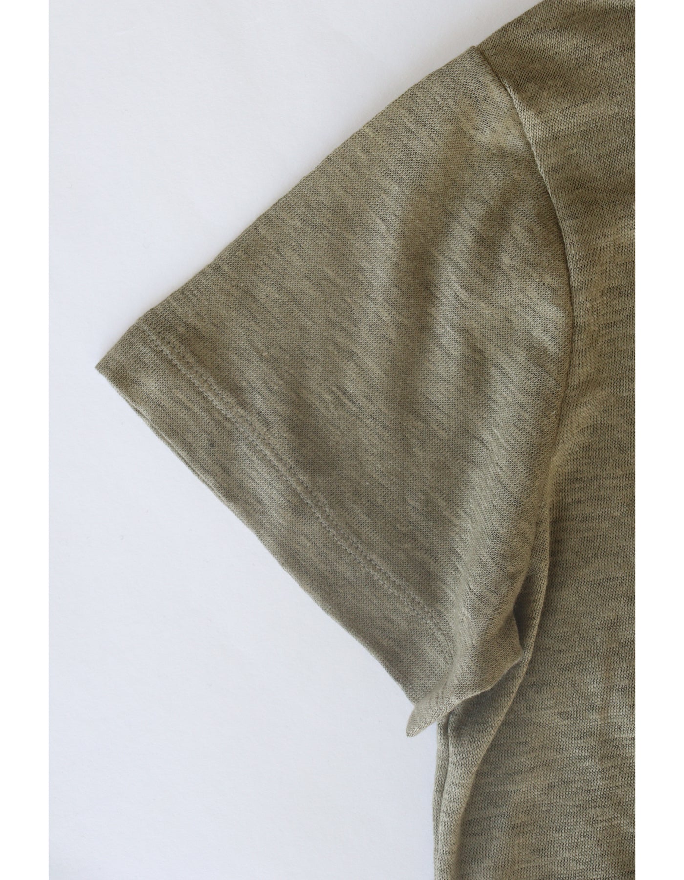 【ACUTA アクータ】リネンクルーネックTシャツ