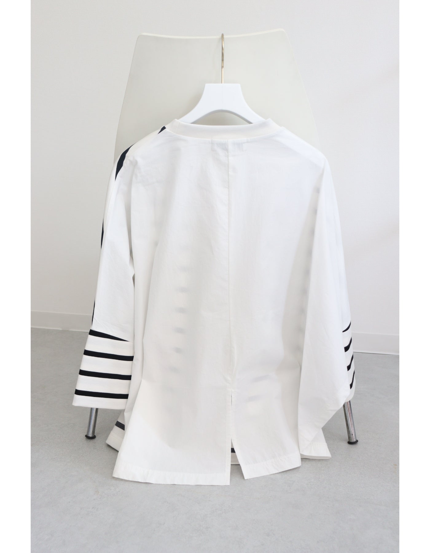 【ACUTA アクータ】ドルマンボーダーカットソー
