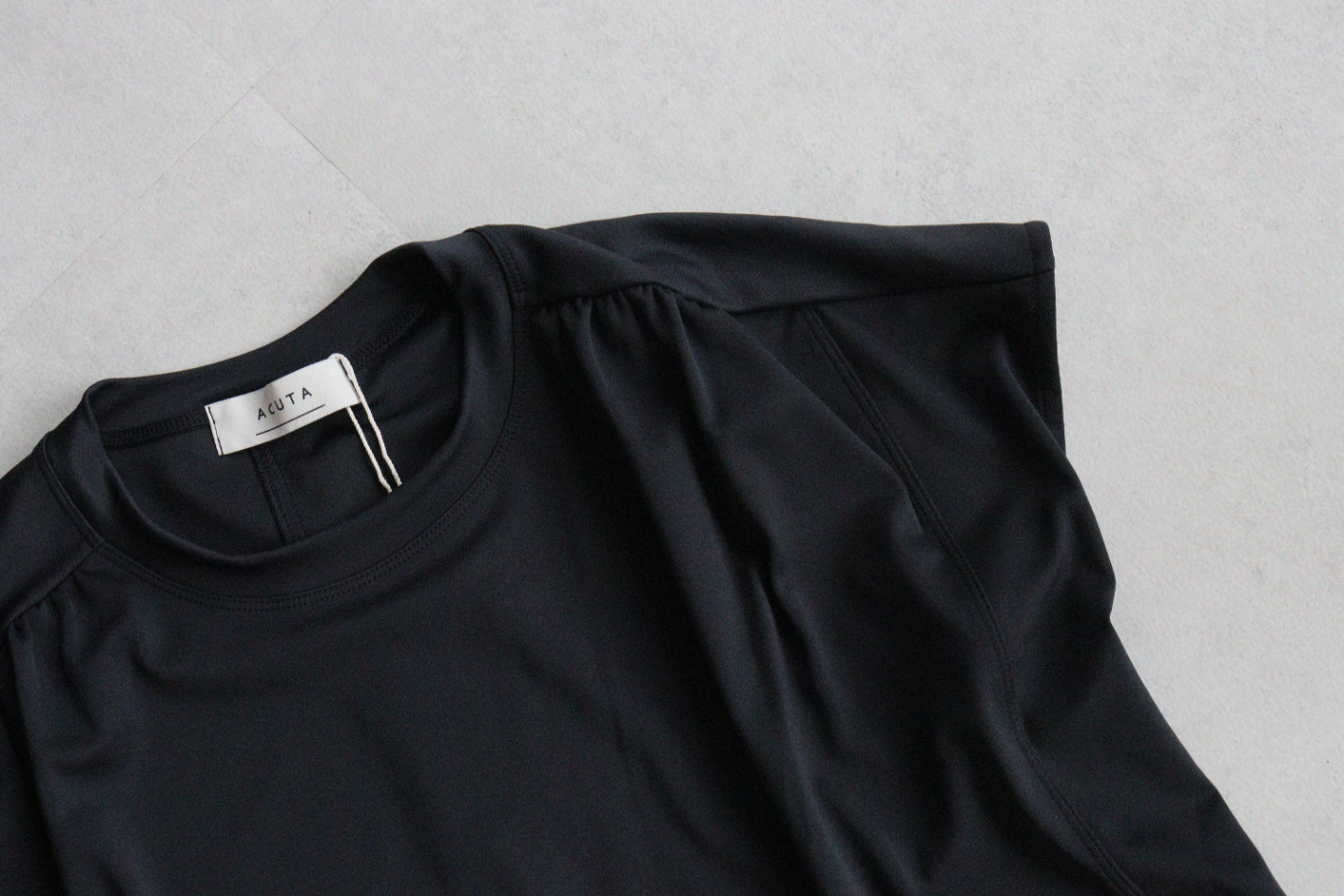 【ACUTA アクータ】【UVカット】【接触冷感】【吸水速乾】ベアスムースラウンドカットTシャツ