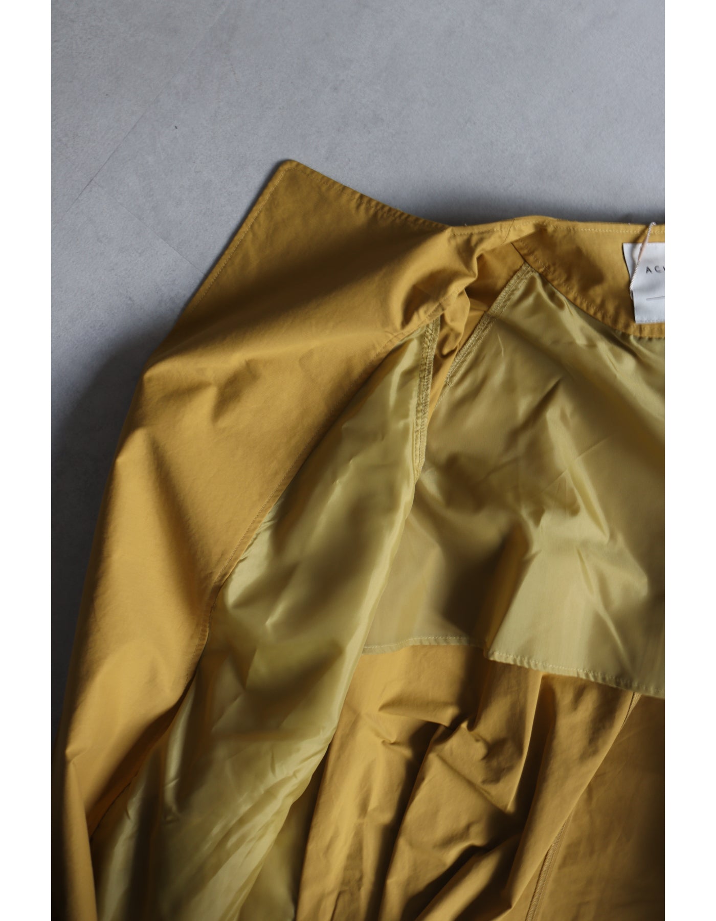 【ACUTA アクータ】袖リブバックベルトコート