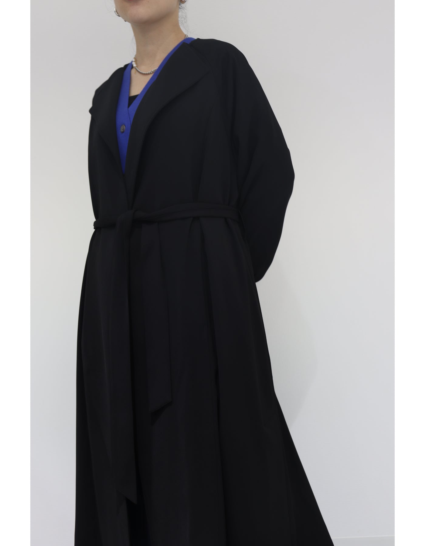 【ACUTA アクータ】エステルツイル袖リブコート