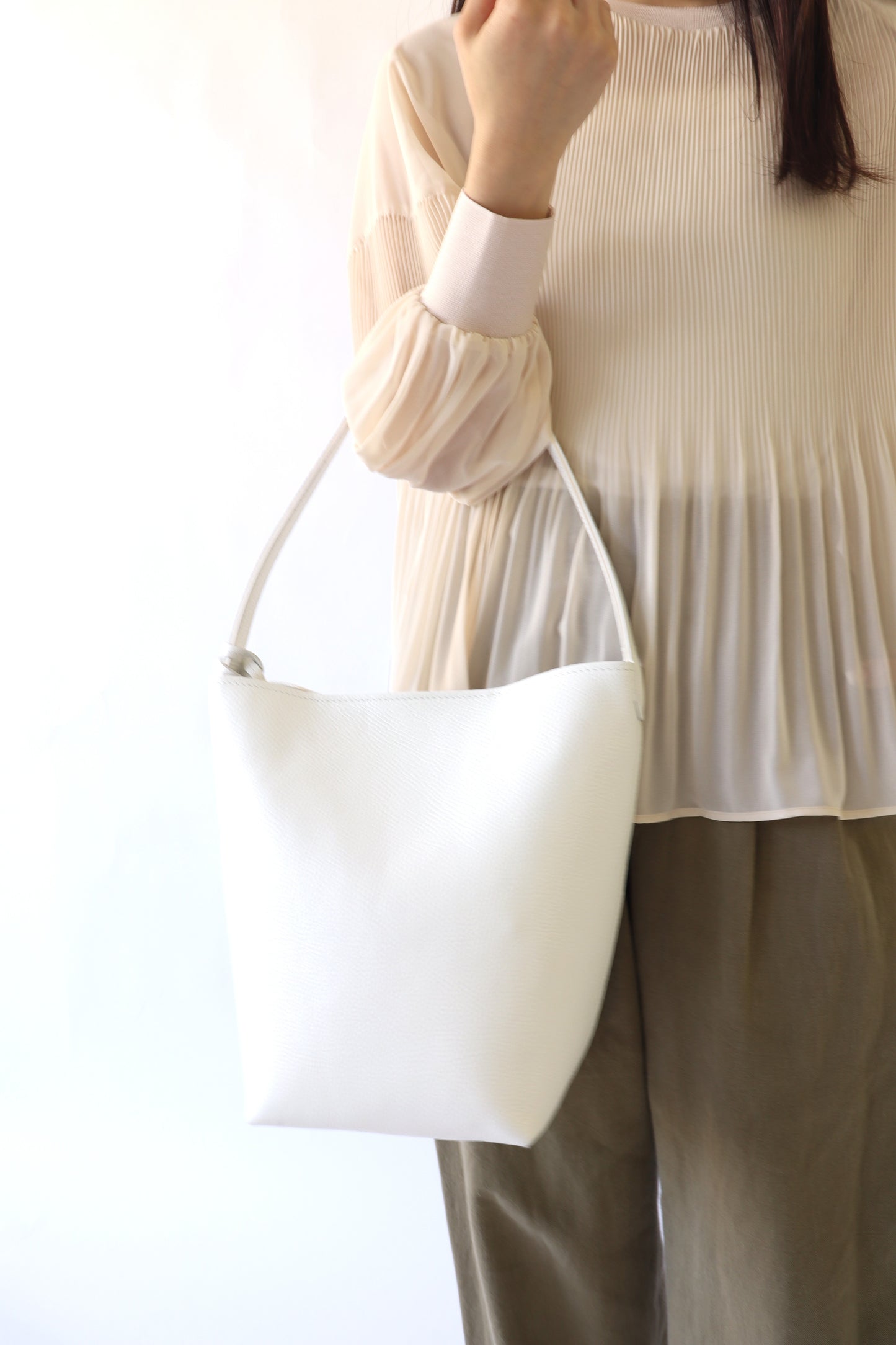 【MILLELA FIRENZE】ワンハンドルトートバッグM