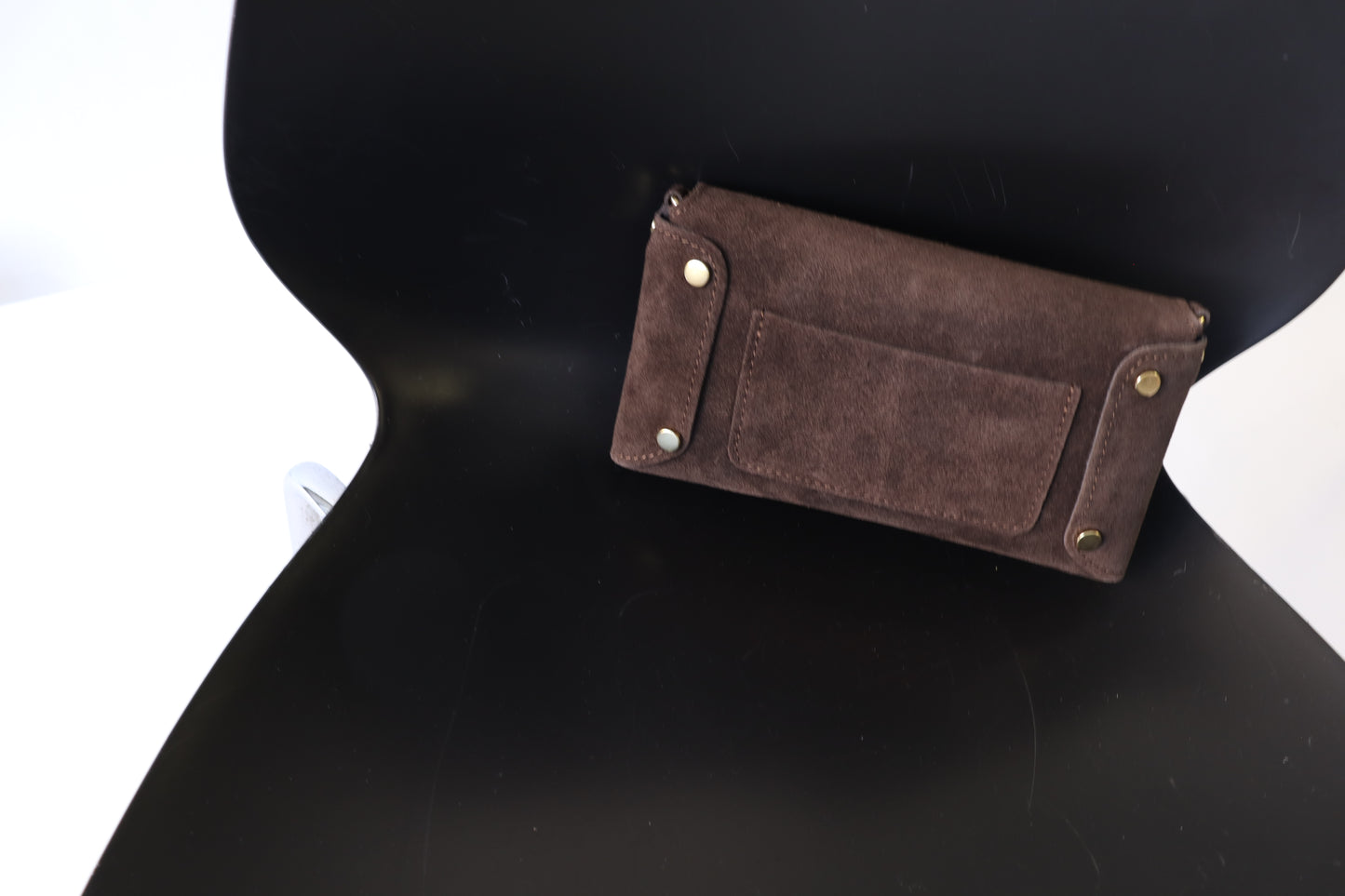 【MILLELA FIRENZE】スエードチェーンミニバッグ