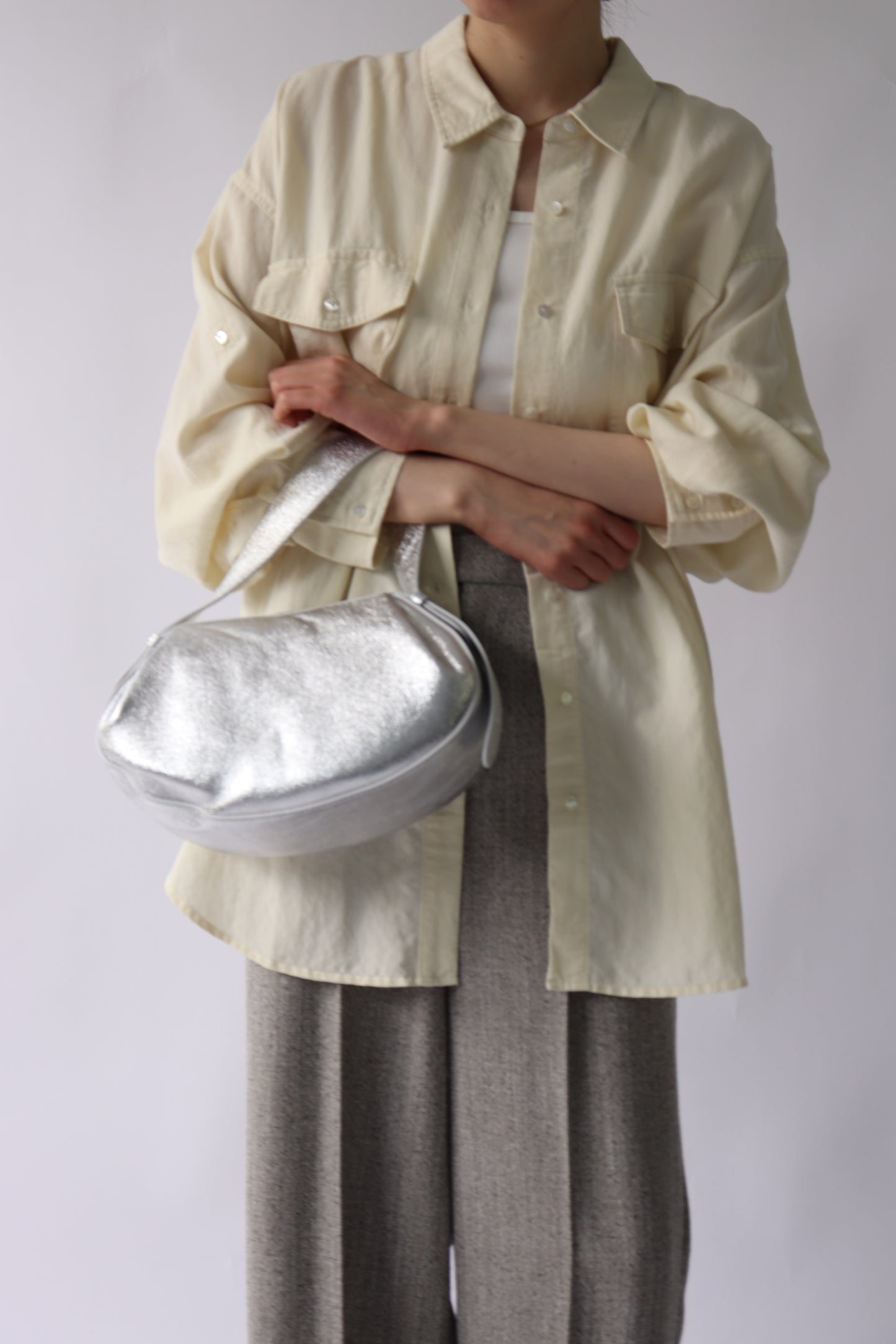 【ACUTA】バイオ加工オーバーシャツ