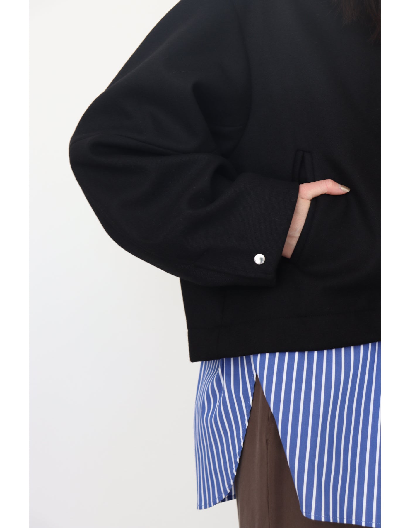 【ACUTA アクータ】ボンディングウールショートブルゾン