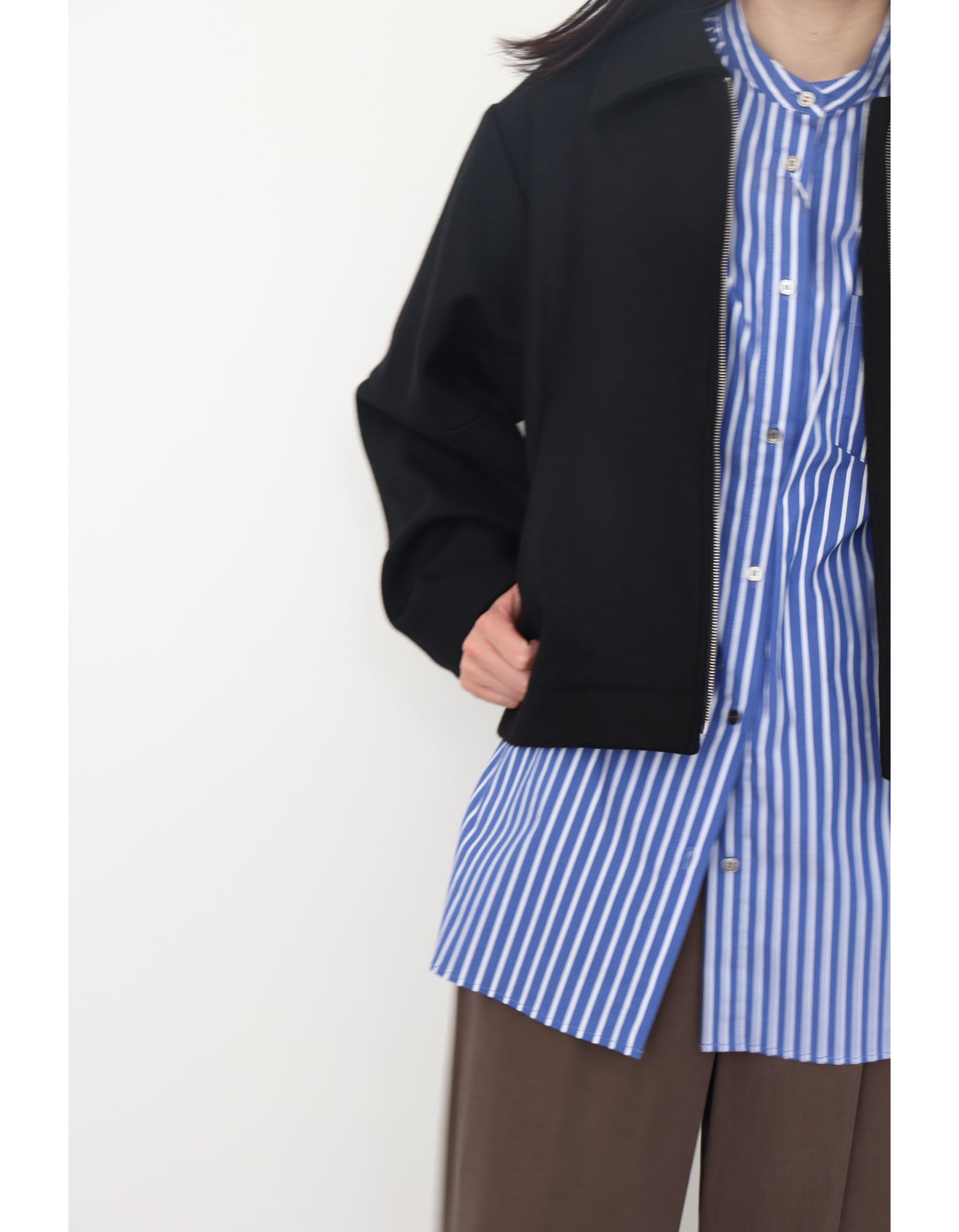 【ACUTA アクータ】ボンディングウールショートブルゾン