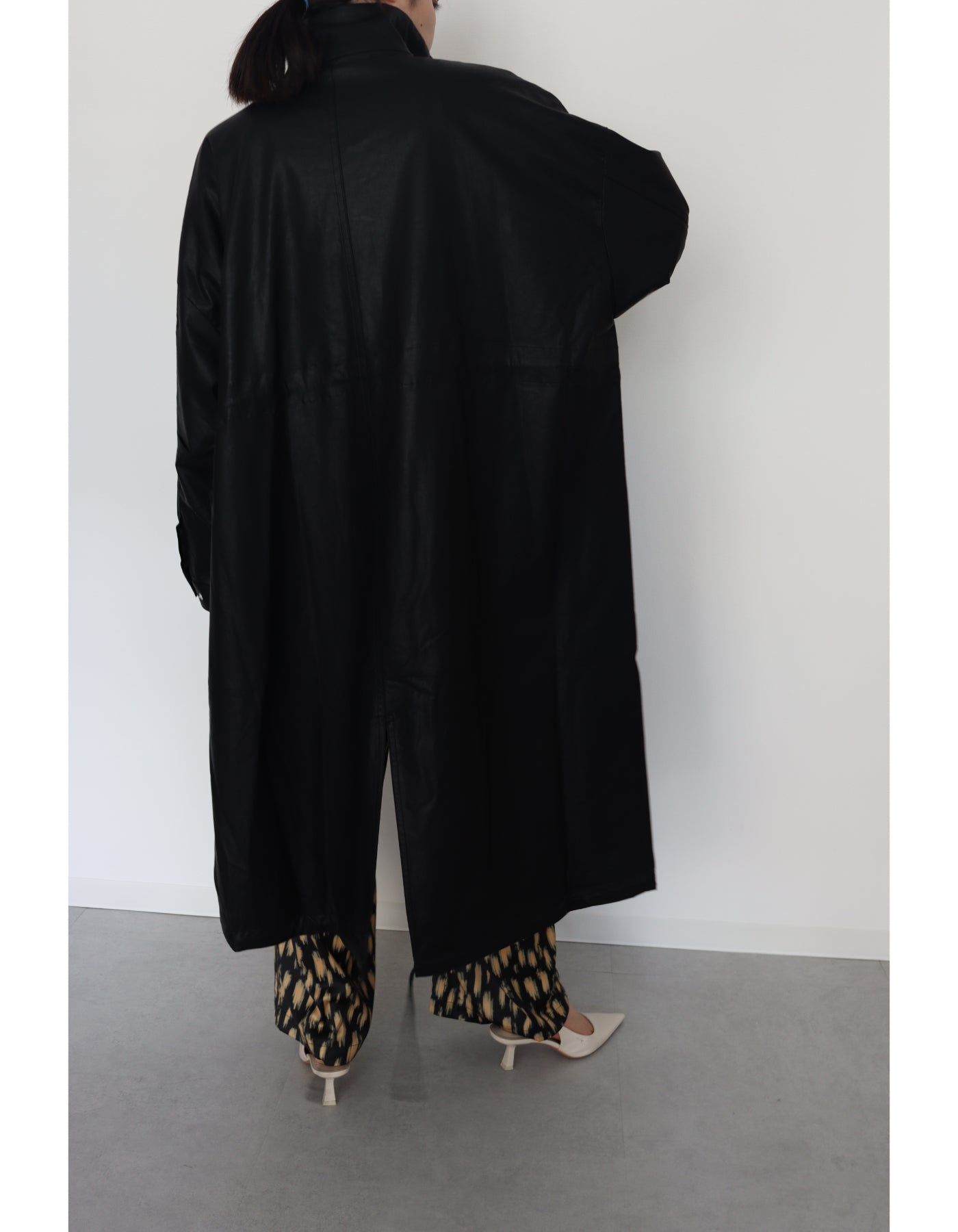 【ACUTA アクータ】エコレザーモッズコート
