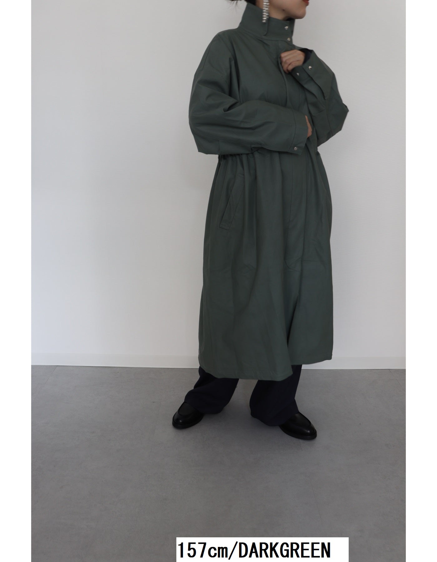 【ACUTA アクータ】エコレザーモッズコート