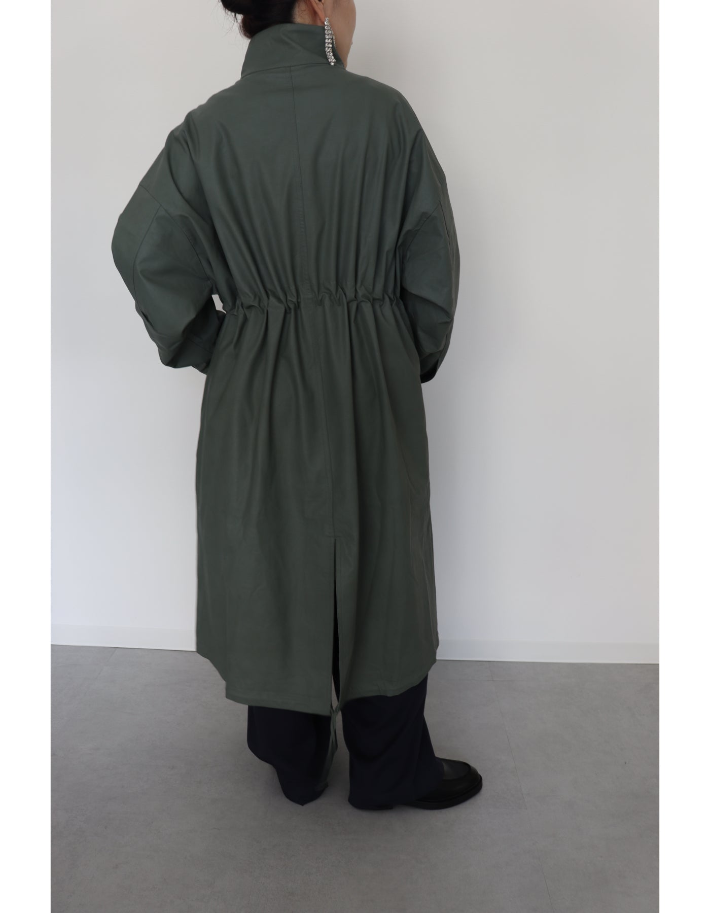 【ACUTA アクータ】エコレザーモッズコート