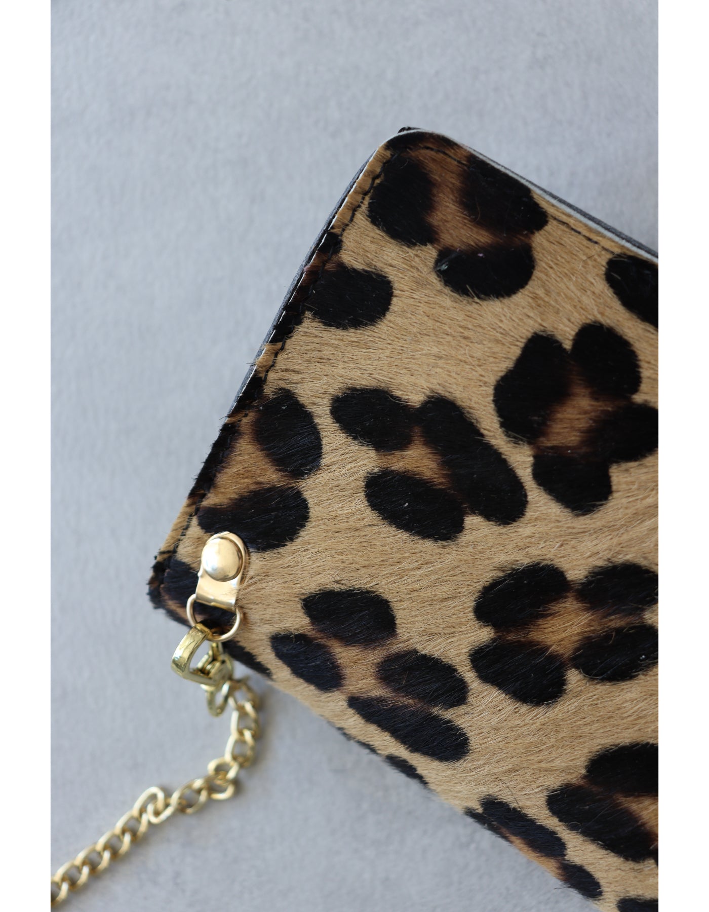 【MILLELA FIRENZE】レオーパードチェーンバッグ