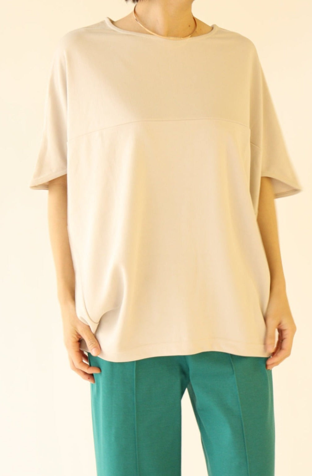 【ACUTA アクータ】デザインフォルムカットソー