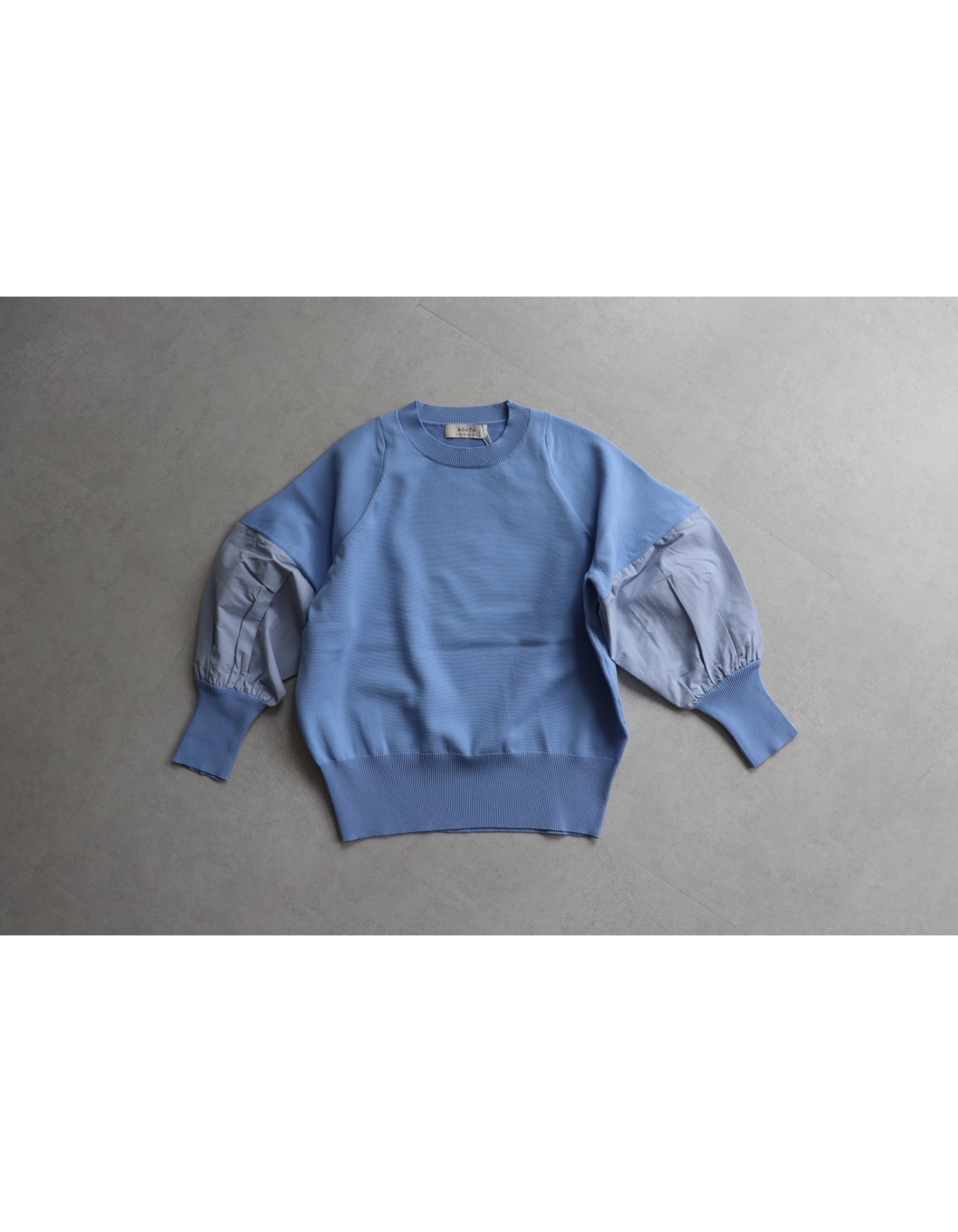 【ACUTA アクータ】ボリュームスリーブニット