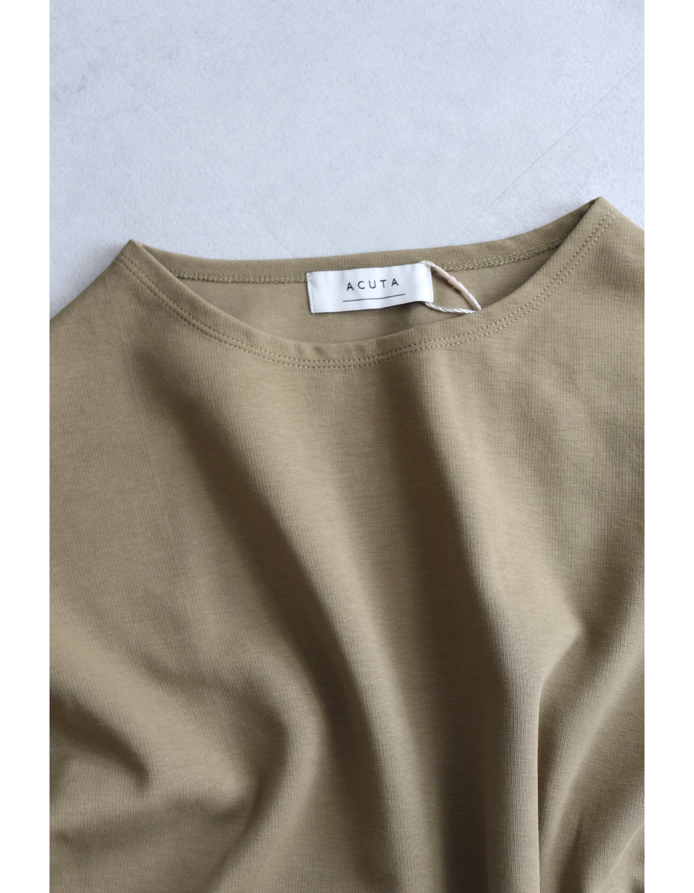 【ACUTA アクータ】デザインシャツスリーブカットソー
