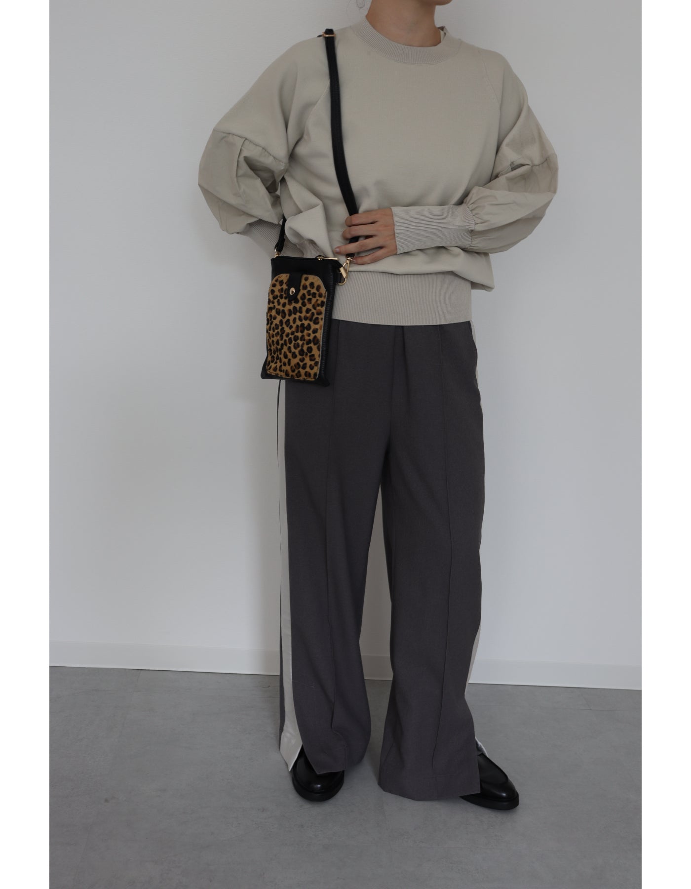 【MILLELA FIRENZE】レオパードミニバッグ