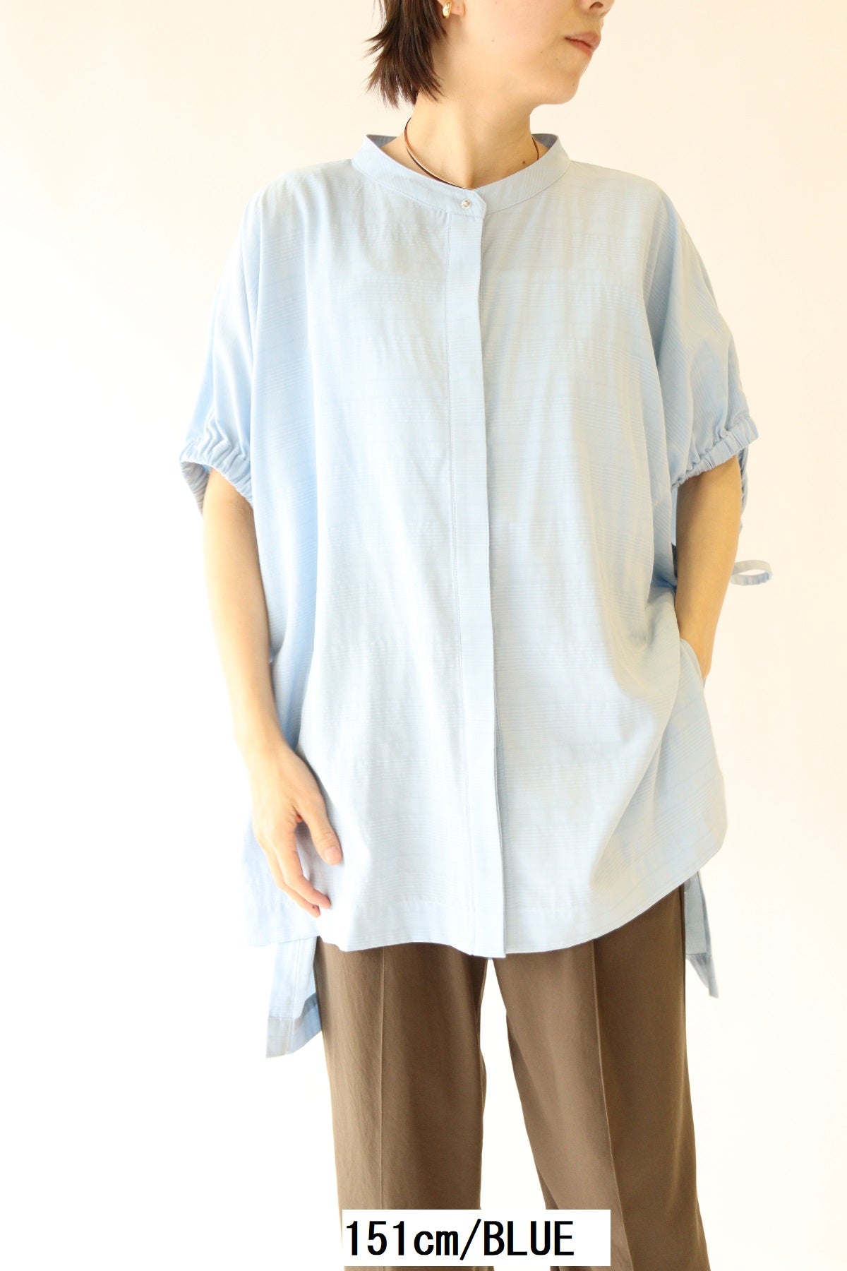 【ACUTA アクータ】ボリュームスリーブシャツ