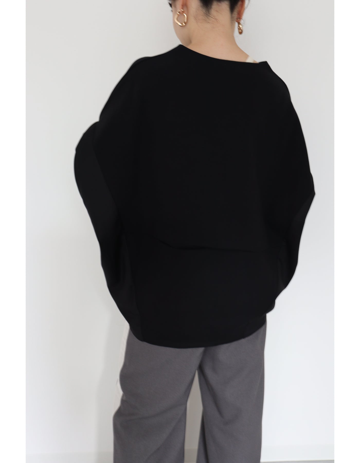 【ACUTA アクータ】デザインシャツスリーブカットソー