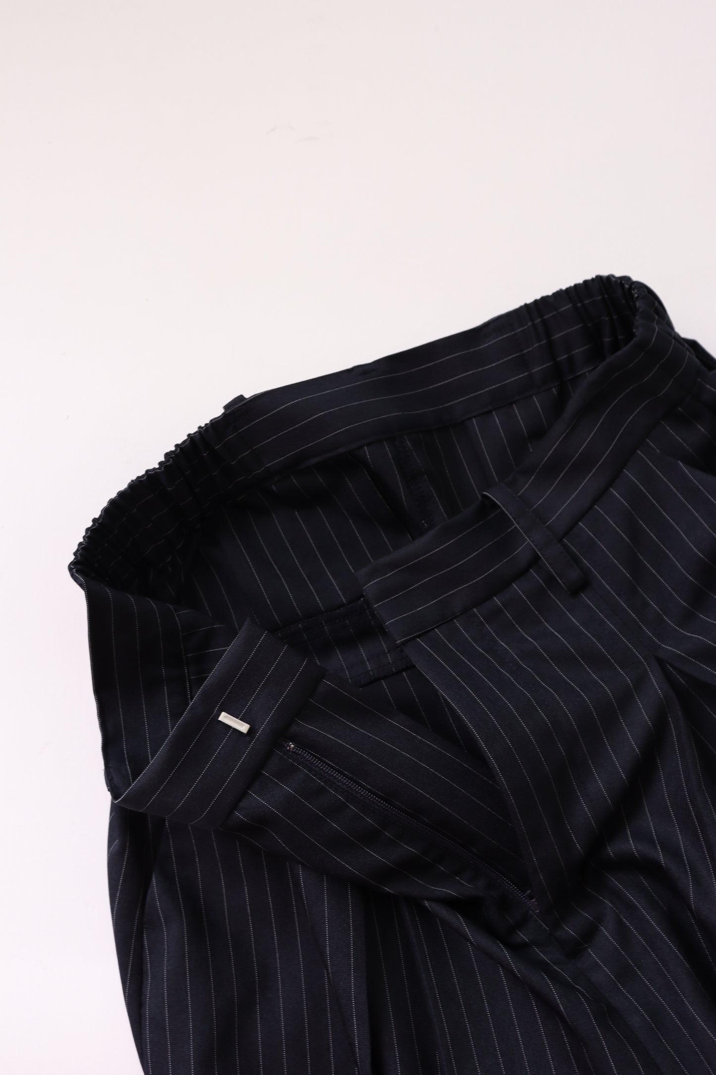 【ACUTA】 ピンストライププリーツキュロット