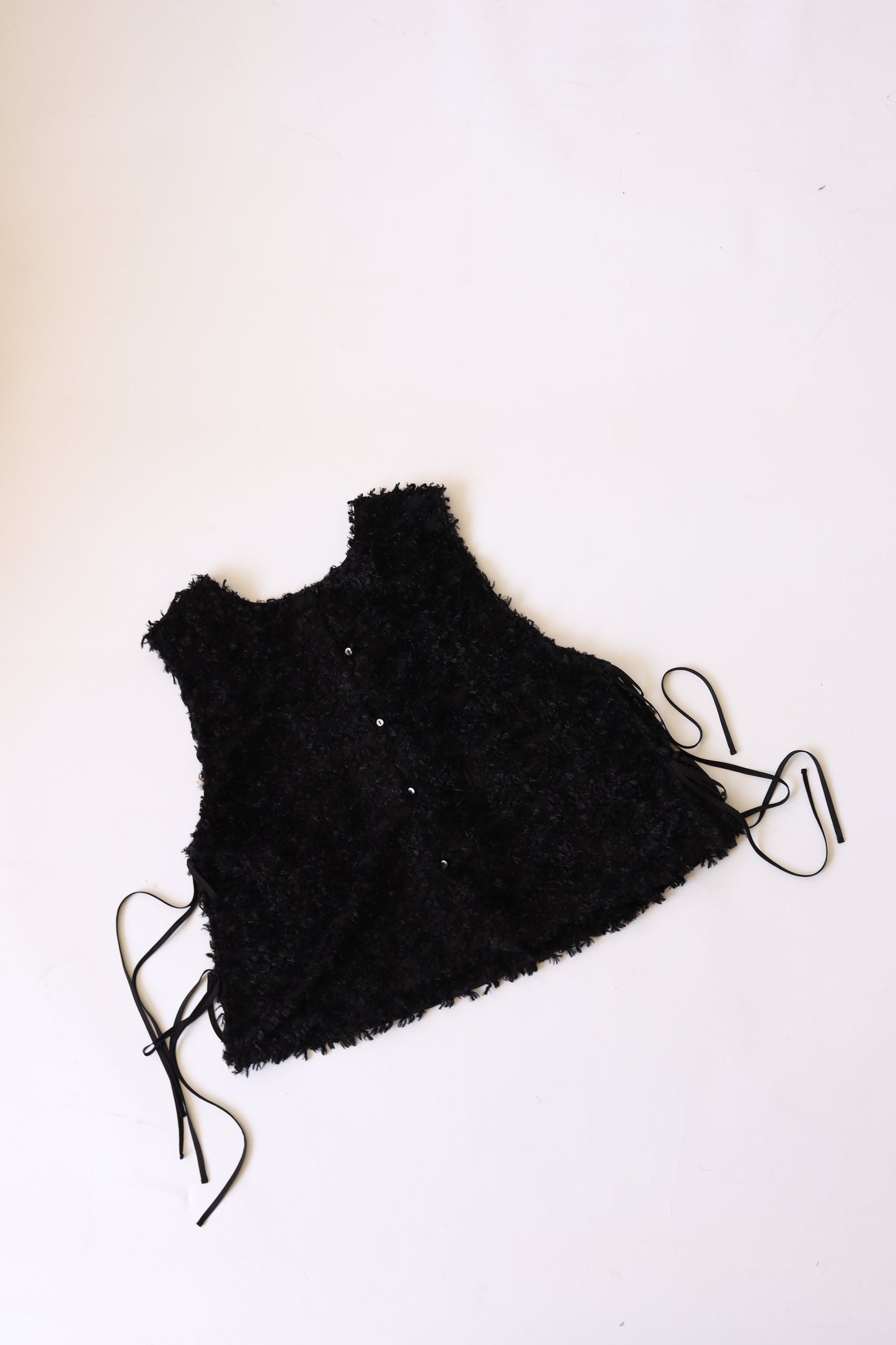 【ACUTA】 プードルカットジャガードベスト