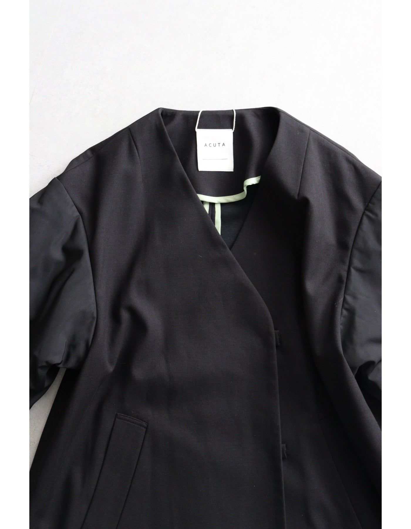 【ACUTA アクータ】ボンディング×タフタデザインコート