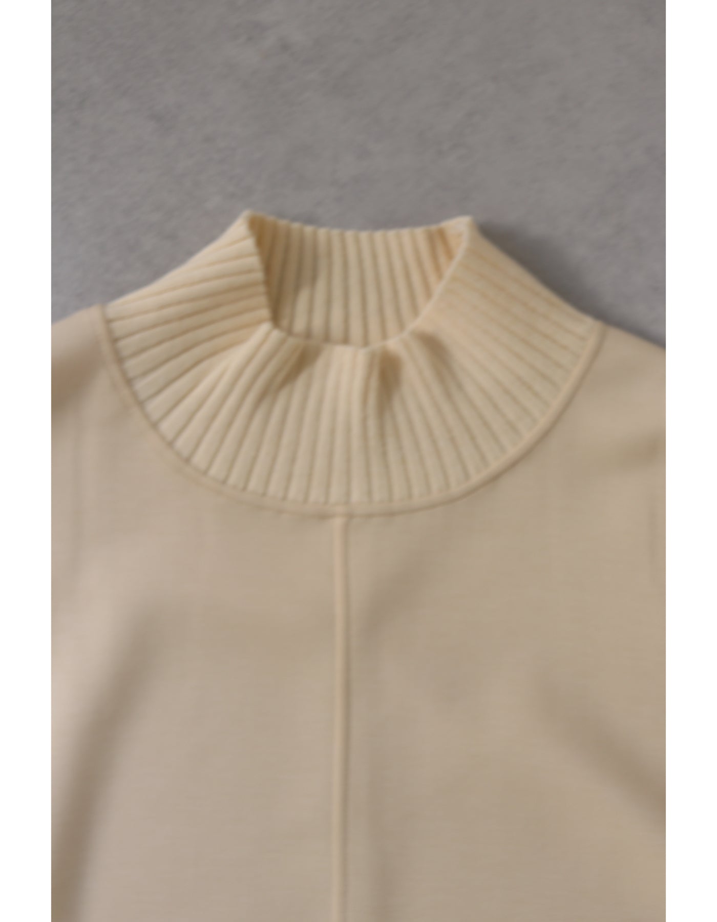 【ACUTA アクータ】リブ×カットソートップス