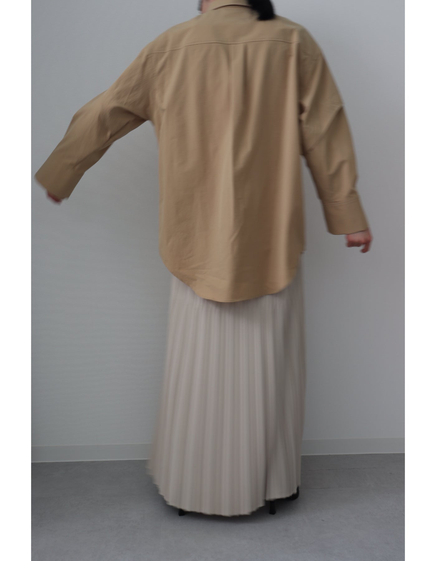 【ACUTA アクータ】コクーンスリーブシャツ