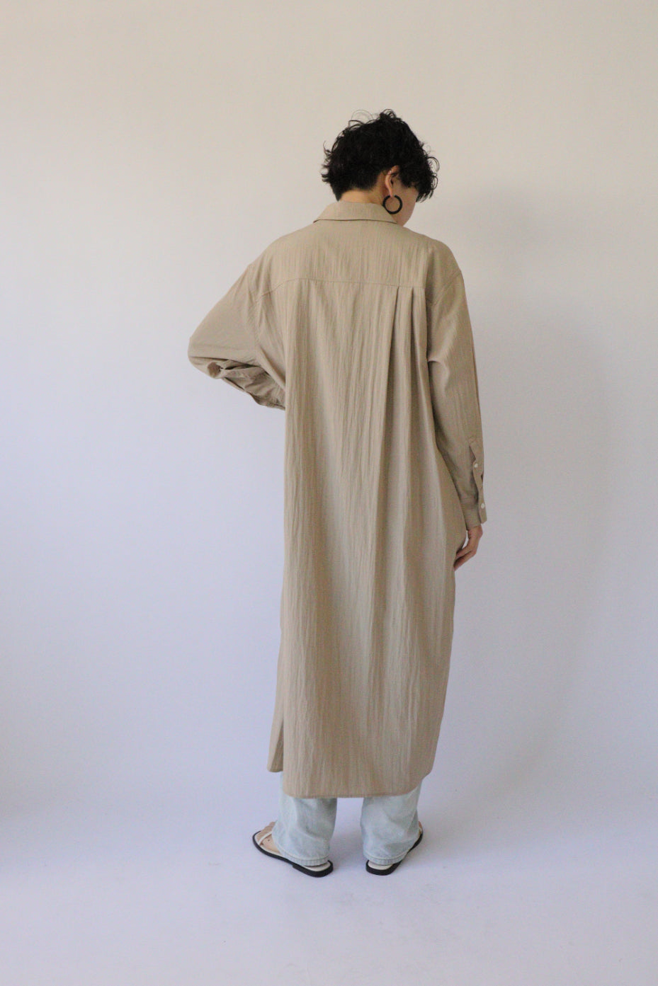 【ACUTA】ドライTNヴィンテージシャツワンピース