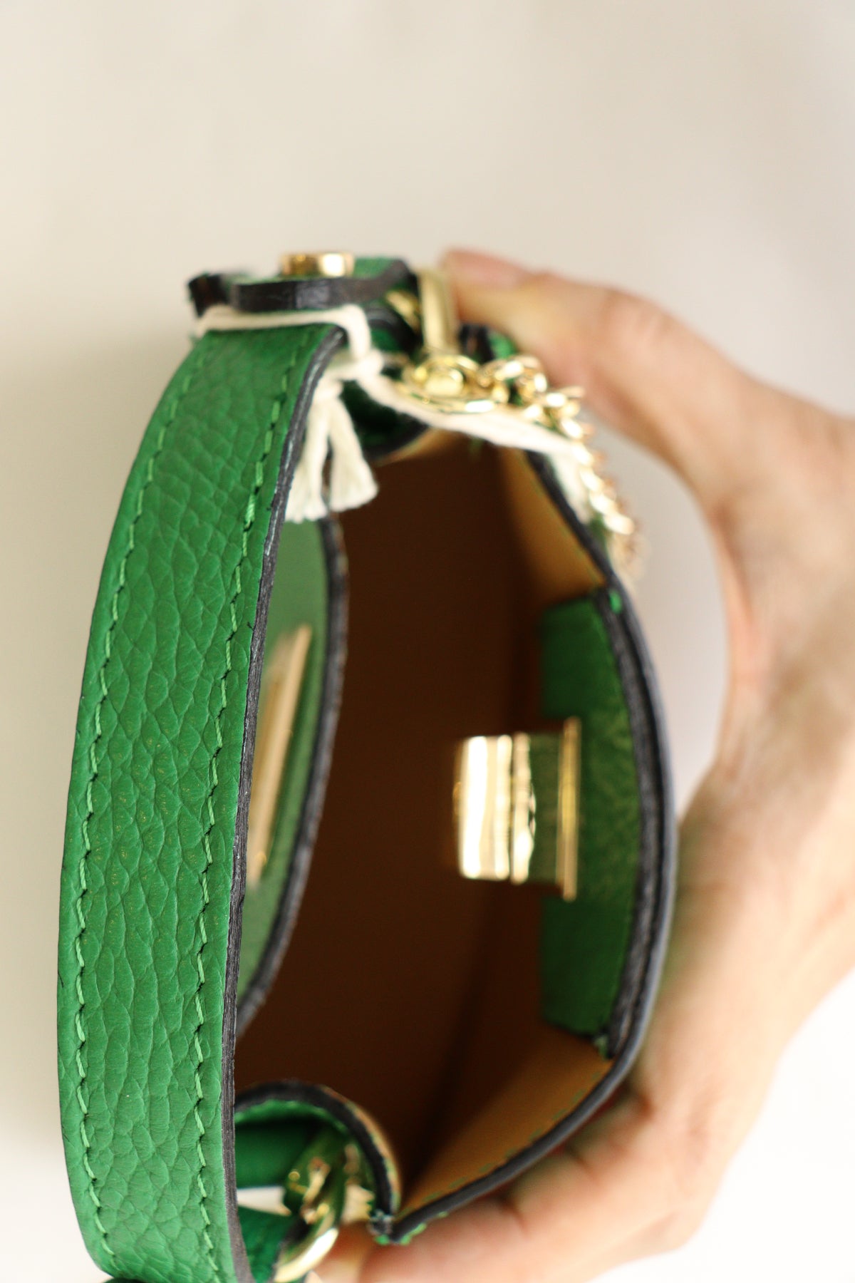 【MILLELA FIRENZE】チェーンミニバッグ