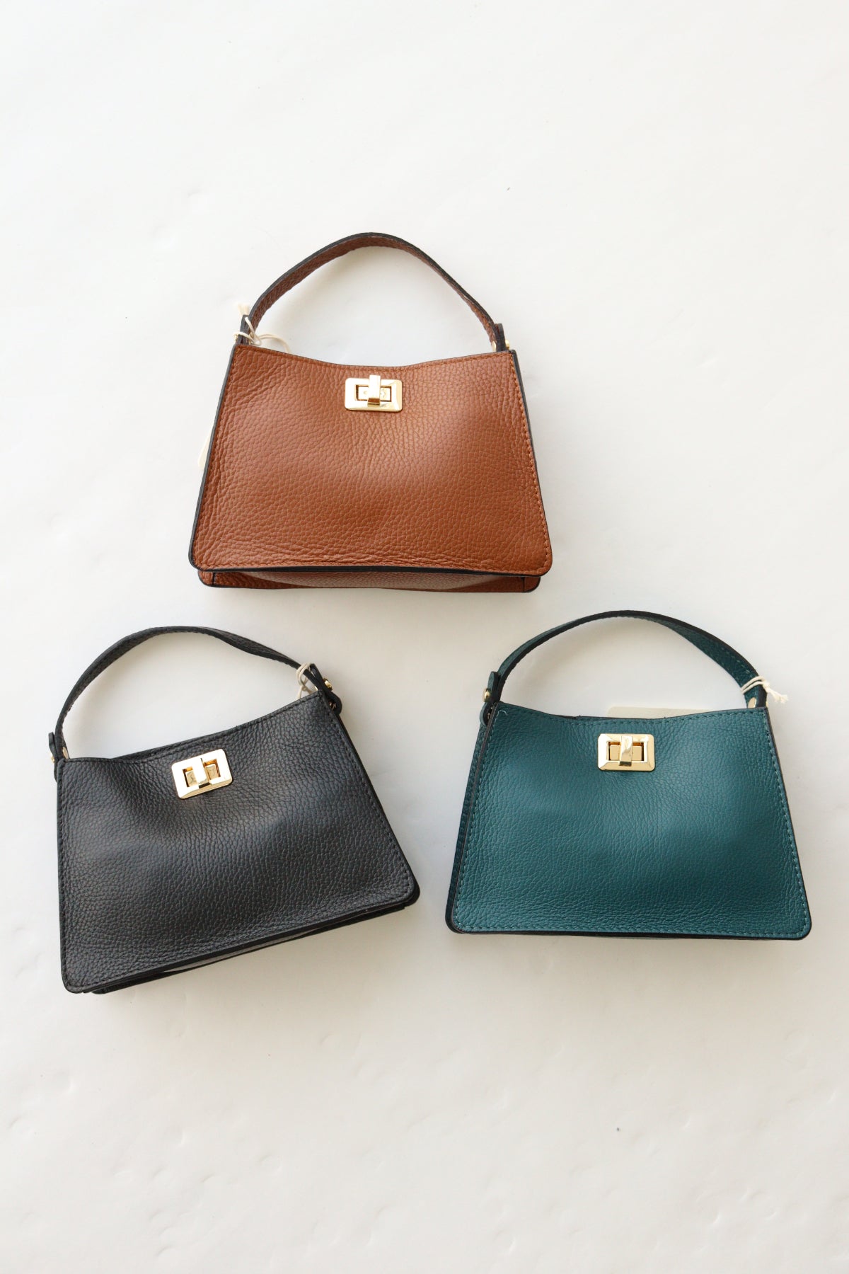 【MILLELA FIRENZE】スクエアハンドバッグ