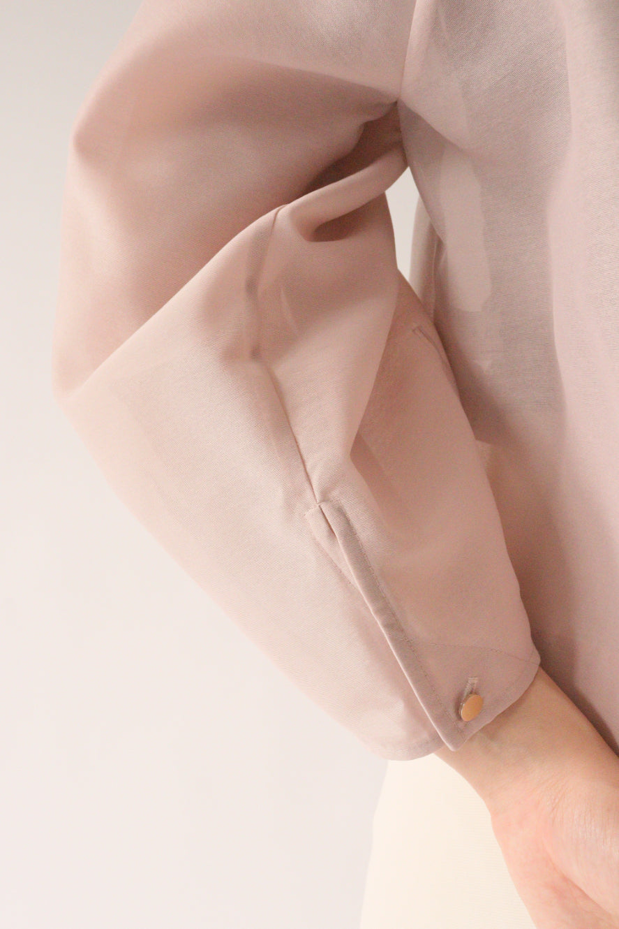 【ACUTA】FULLFYオーカンジーコクーンスリーブブラウス