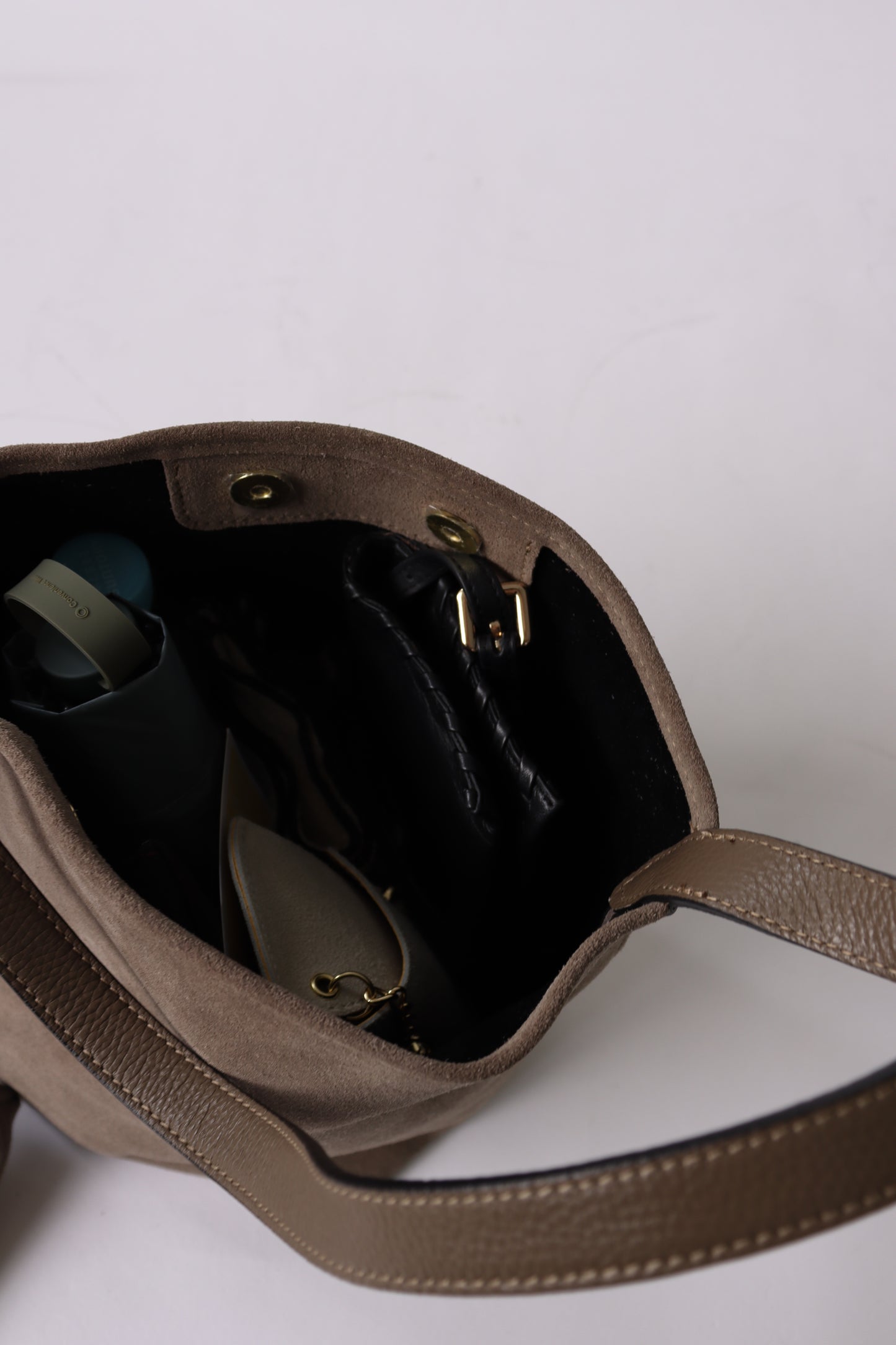 【MILLELA FIRENZE】スエードワンハンドルトートバッグ