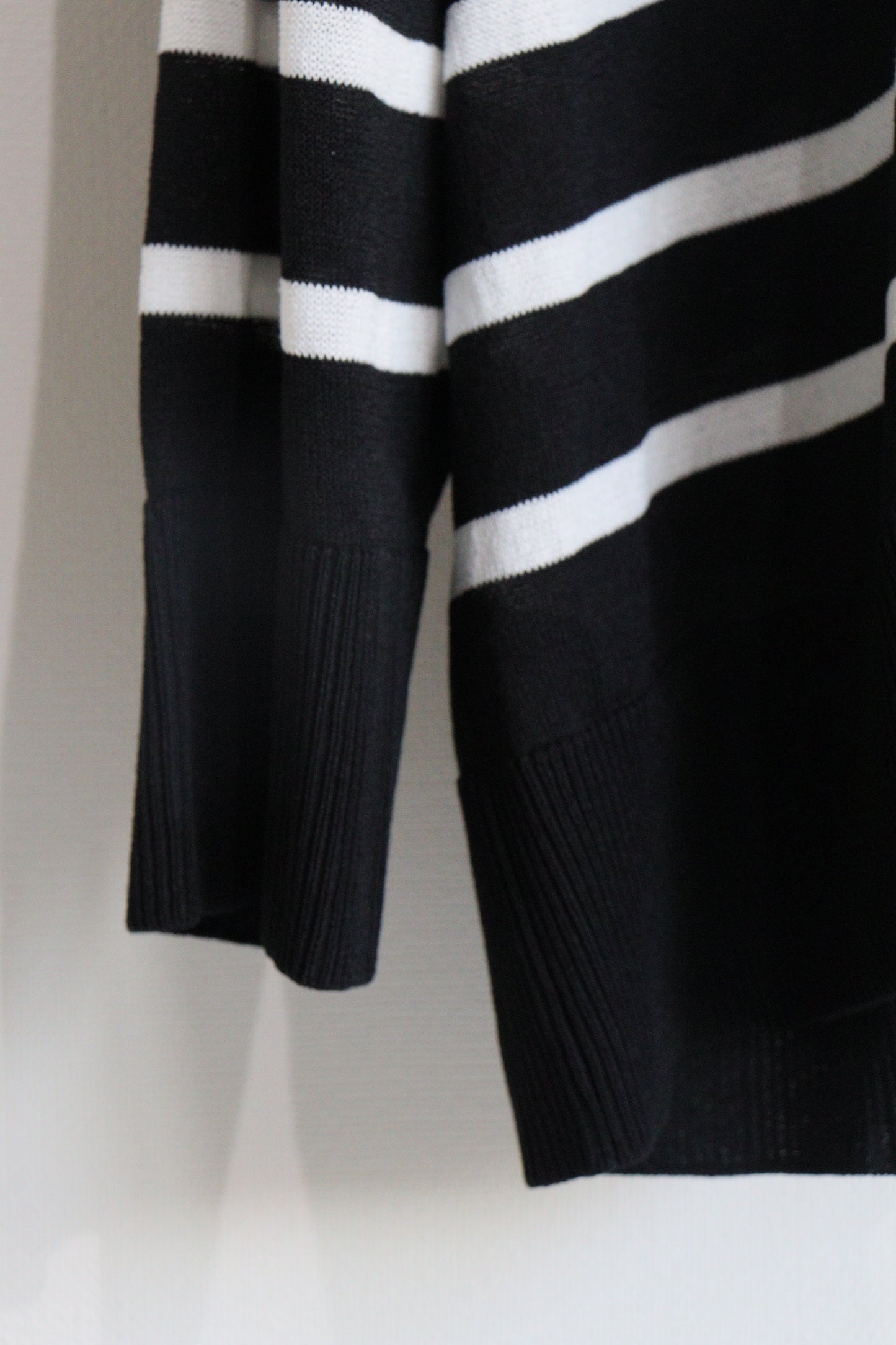 【ACUTA】UVカットVネックボーダーカーディガン