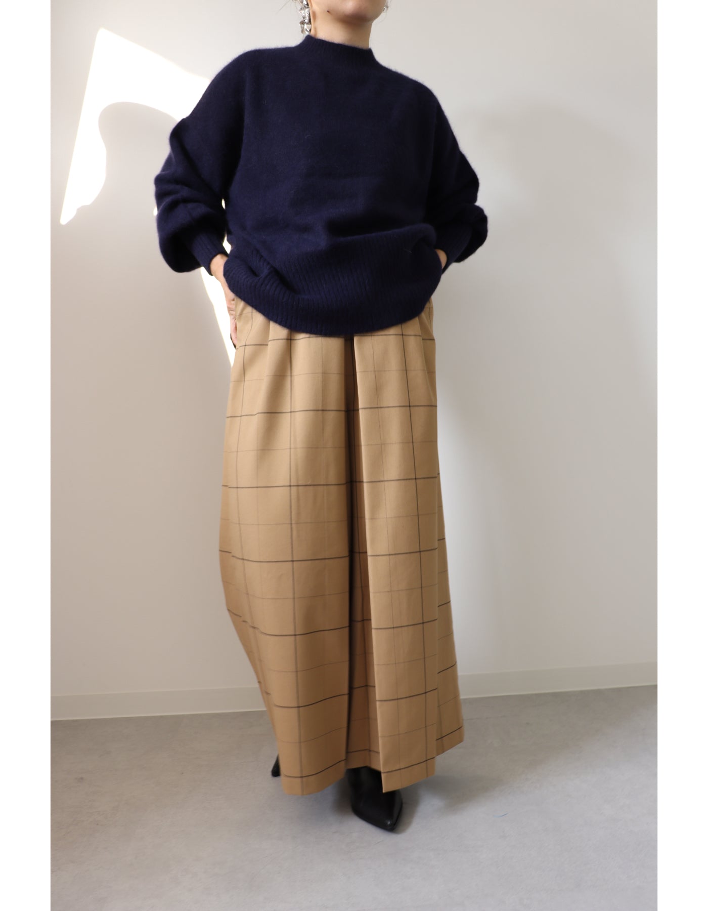 【ACUTA アクータ】ウィンドペンタックワイドパンツ
