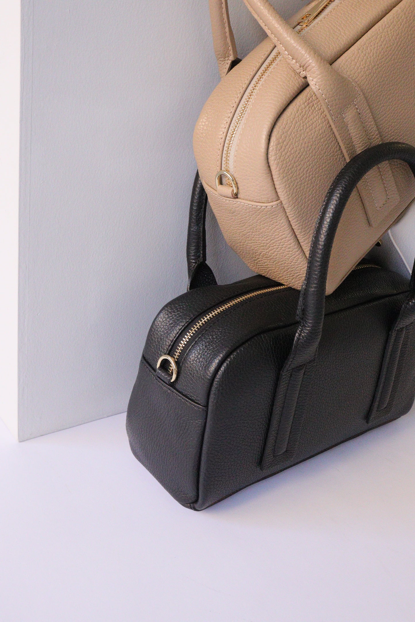 【MILLELA FIRENZE】セミロングボストンバッグ