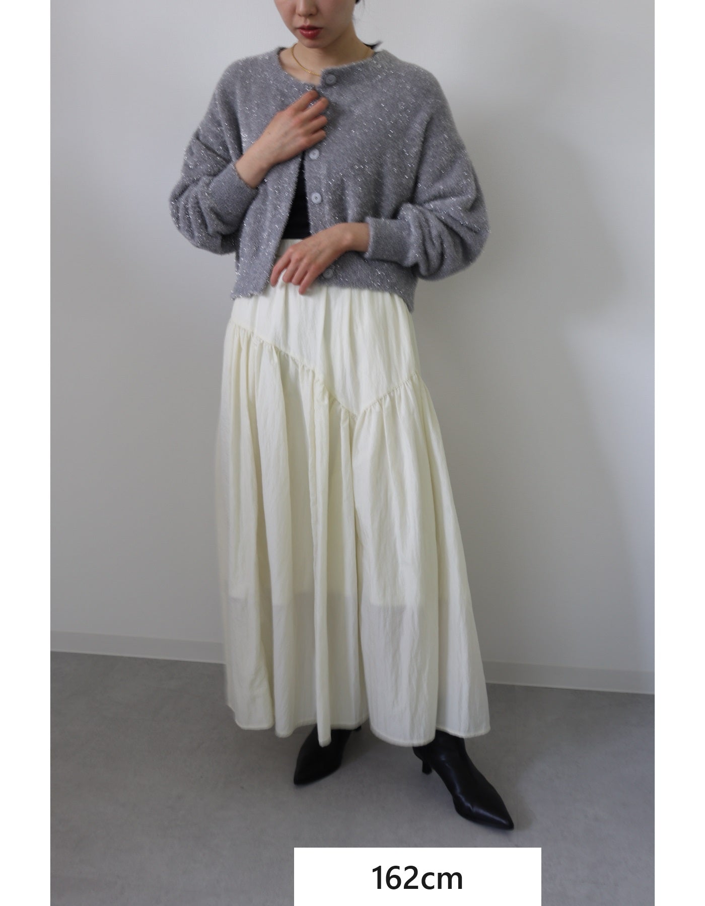 【ACUTA アクータ】ラメショートカーディガン