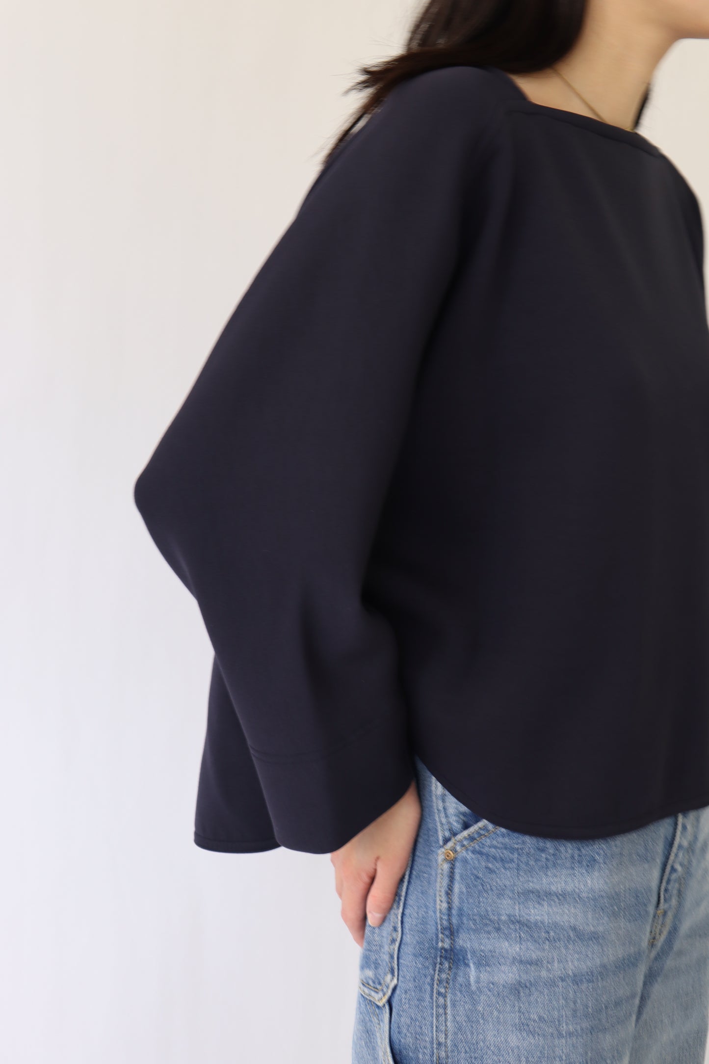 【ACUTA】 ダブルエアードルマントップス