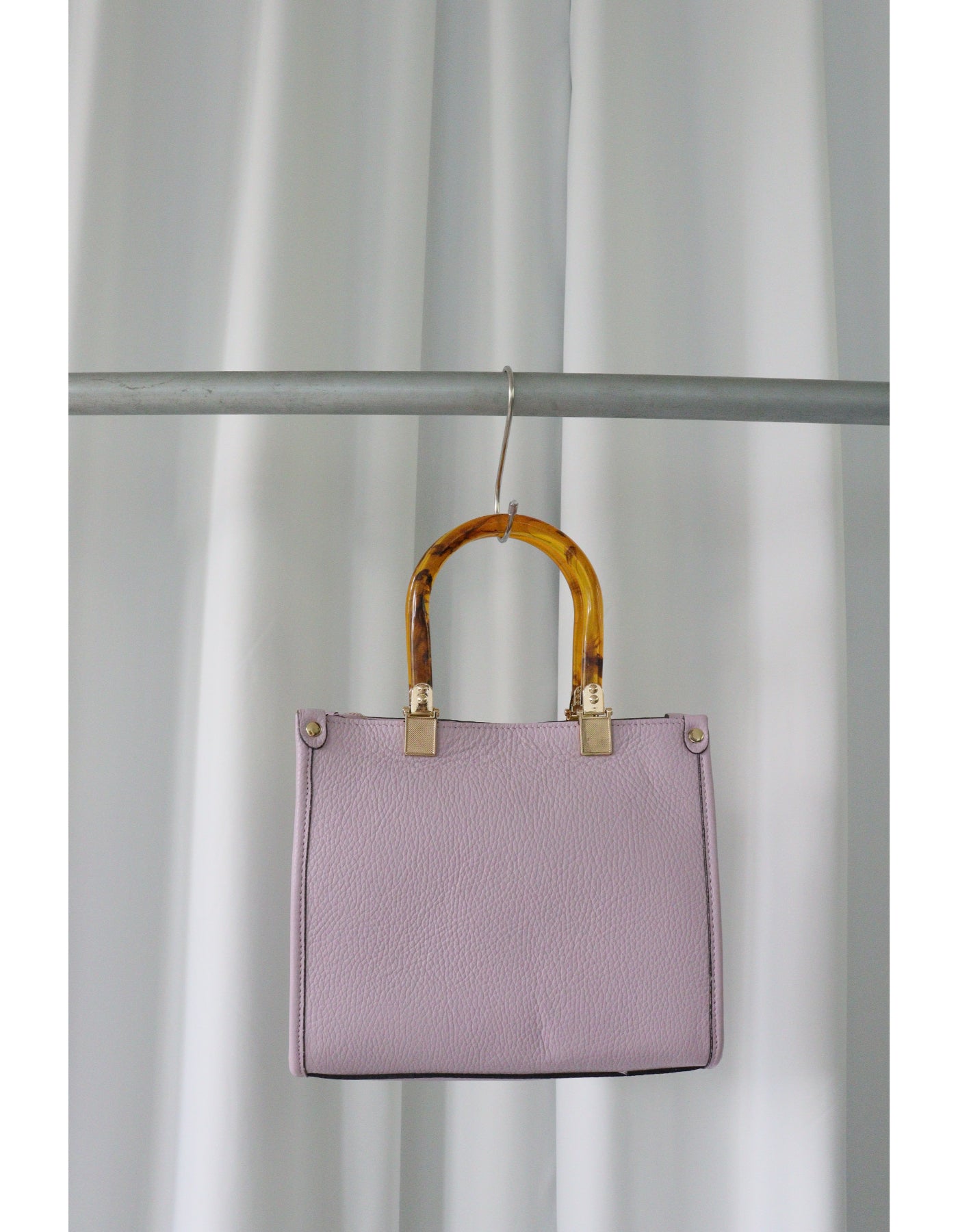 【MILLELA FIRENZE】スクエアハンドルバッグ