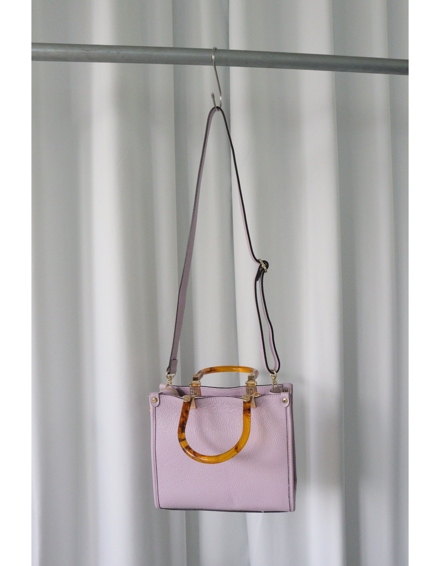 【MILLELA FIRENZE】スクエアハンドルバッグ