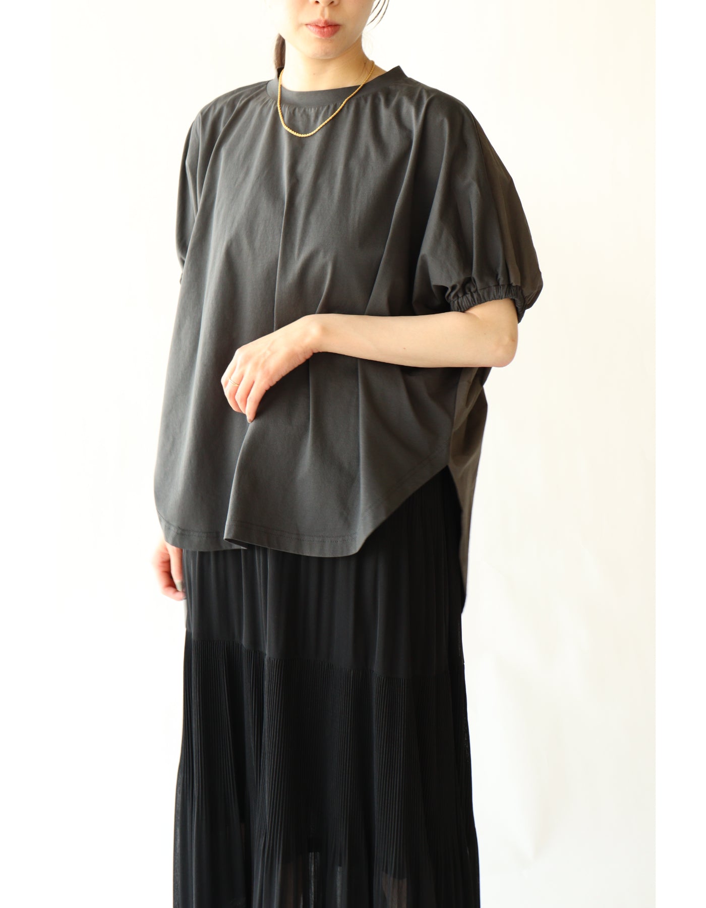 【ACUTA アクータ】コンビドルマンカットソー