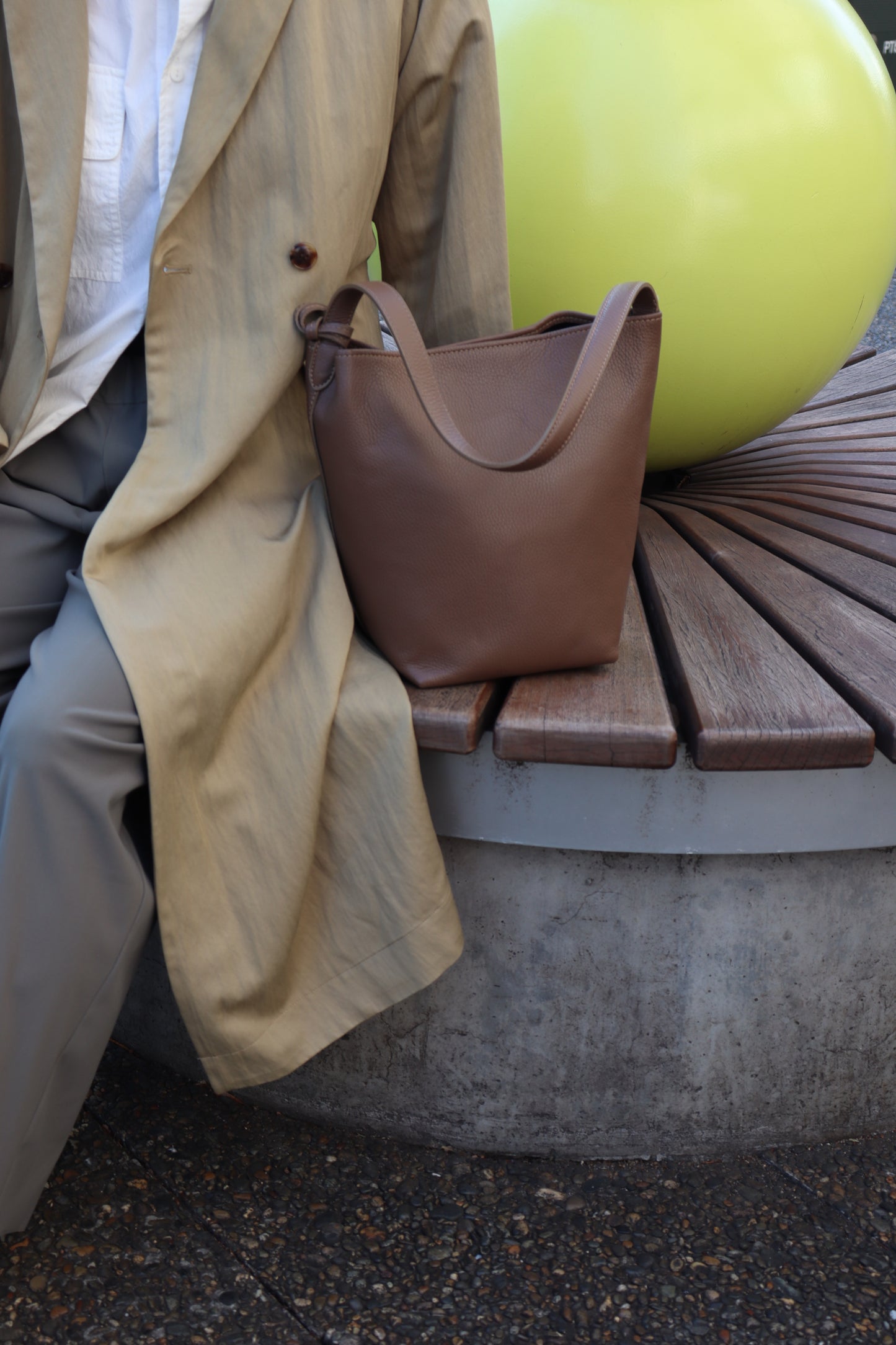 【MILLELA FIRENZE】ワンハンドルトートバッグM